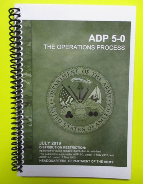 ADP 5-0 The Operations Process - 2019 - Mini size